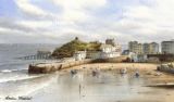 Tenby Harbour and Castle Hill 